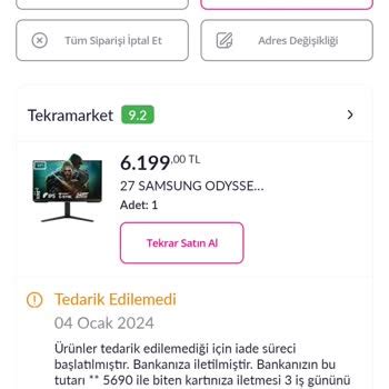 Tekramarket Şikayetvar.