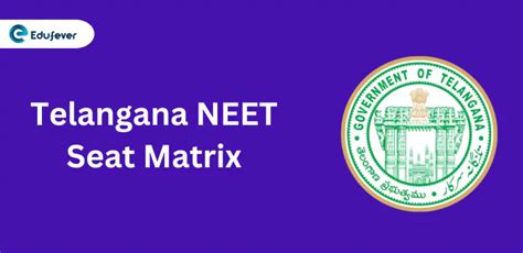 Telangana NEET Seat Matrix 2024: Mop-Up Round Seats (Out)