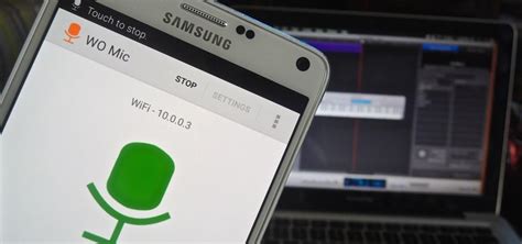 Telefonu mikrofon olarak kullanmak