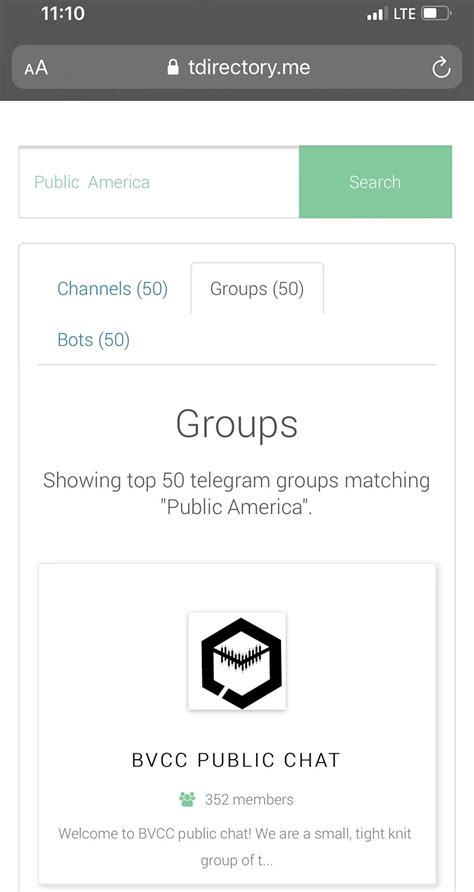 Telegram group search link.  Ryan Ariano/Business Insider How to find ...
