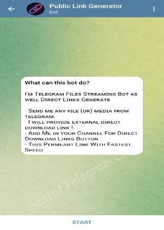 Telegram link generator bot.  Usefull Telegram Bots 1.  All Saves Bot Follow @talks.  Contrib...