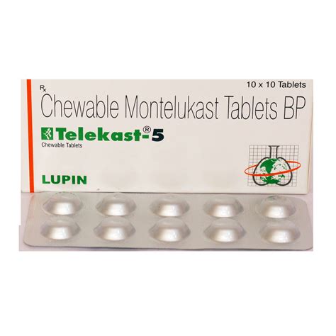 Telekast-5 Chewable Tablet 10