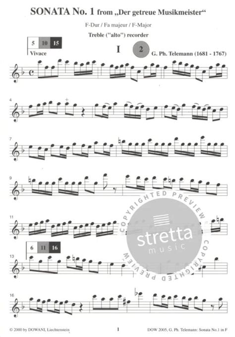 Telemann sonata in f major for treble alto recorder and. - Crown pth 27 48 pallet jack manual.