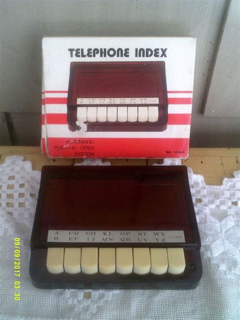 Telephone Index - Etsy