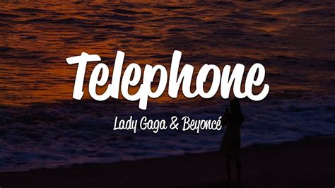 Telephone lyrics. Things To Know About Telephone lyrics. 