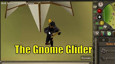 Gnome gliders are a useful method of transportation available after completing The Grand Tree quest. They can fly to many locations and can be used in combination with Spirit trees. Destinations include: Ta Quir Priw - The Grand Tree Top level - usual destinations . 