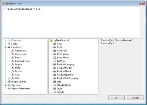 Telerik edit expression. .  ...