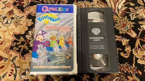 Teletubbies Bedtime Stories and Lullabies VHS 2000 PBS Kids Clam Shell Childrens. Opens in a new window or tab. Pre-Owned. 5.0 out of 5 stars. 