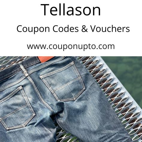 Tellason coupon code. The Blubaugh- Mid Rise Slim Straight Selvedge Jeans- 16.5 oz. Background: 50 year old male, H. 5' 11", W. 155lbs, slim build. Waist size: 31". I am the proud owner of 2 x Blubaugh Mid Rise Slim Selvedge jeans at 16.5oz and 1 x Blubaugh in black. These jeans are - for me - the end of the line where jeans are concerned. 