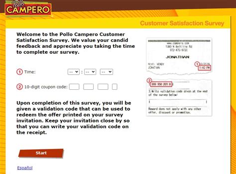 TellCampero is the official Pollo Campero Customer Satisfaction Survey which you can easily take online at www.tellcampero.com. The purpose of the Pollo Campero Survey is to collect as honest and genuine feedback as possible from the customers of Pollo Campero.. 