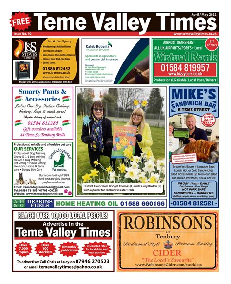 Teme Valley Times April/May 2024 by Chris Dell - Issuu