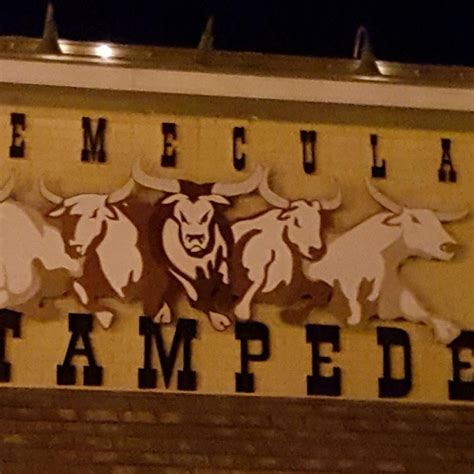 Temecula stampede. Jul 16, 2023 · Temecula Stampede’s 4,000 sq ft dance floor offers plenty of room for line dancing, 2 stepping or whatever style you’re into. When you’re not dancing, enjoy a bite … 