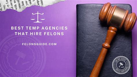 Temp agencies that hire felons. Adecco. Is a Leading Temp Agency with a Felon-Friendly Policy. Adecco is one of the largest staffing agencies in the world, with over 5,000 offices in more than 60 countries. It is known for its commitment to diversity and inclusion, including its policy on hiring felons. 