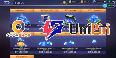 Tempat top up ml murah. Bonus slot.