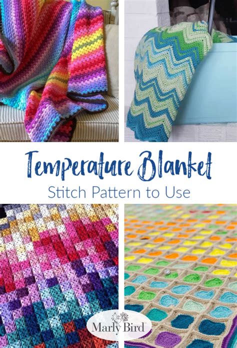 Temperature Blankets Stitch Pattern to Use Marly Bird