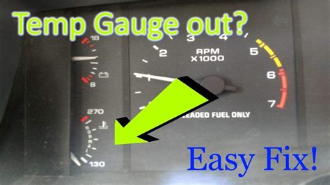 Temperature gauge not working and check engine light is on.  Recurring Chec...