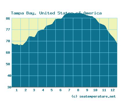 Temperature of tampa bay water. Be prepared with the most accurate 10-day forecast for Tampa, FL with highs, lows, chance of precipitation from The Weather Channel and Weather.com 