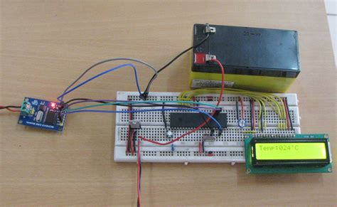 Temperature sensing using PIC microcontroller CAN interface