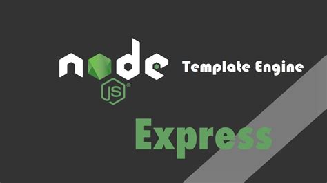 Template Engines for Node.js