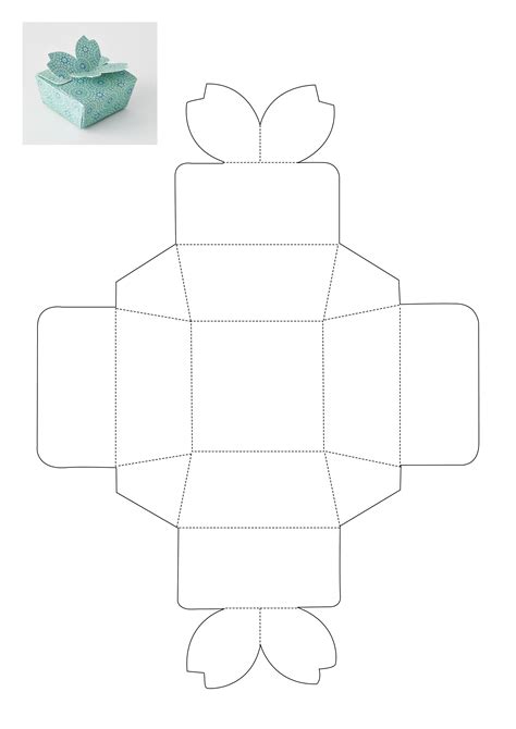 Template For A Gift Box