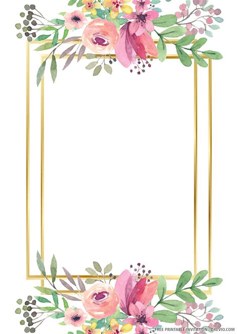 Template For Invitation