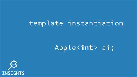 Template Instantiation In C