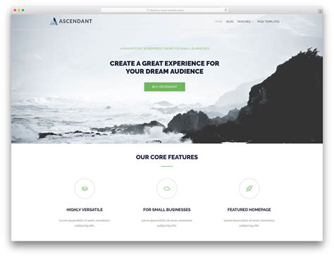 Template Landing Page Wordpress