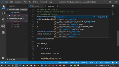 Template Metaprogramming 15 nondeduced context in C++ YouTube