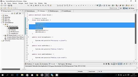 Template Method Java (Swedish) YouTube