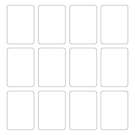 Template Printable Playing Cards
