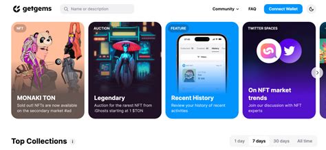 Template nft.  First NFT marketplace of The Open Network blockchain (TON).  Regar...