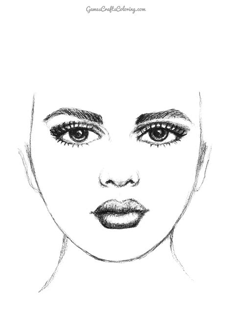 Templates For Drawing Faces