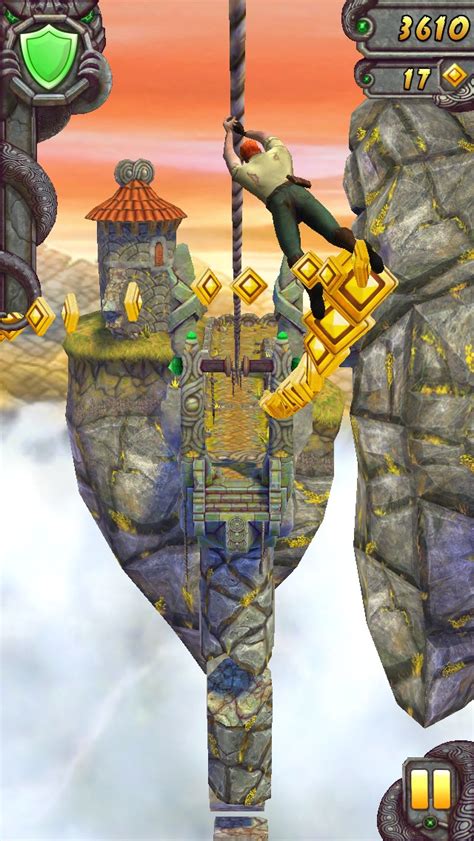 Temple a run. Jan 22, 2013 ... In Temple Run 2 you're running in a temple in the sky, so everything is right out there in the open. This new sky temple is great though, ... 