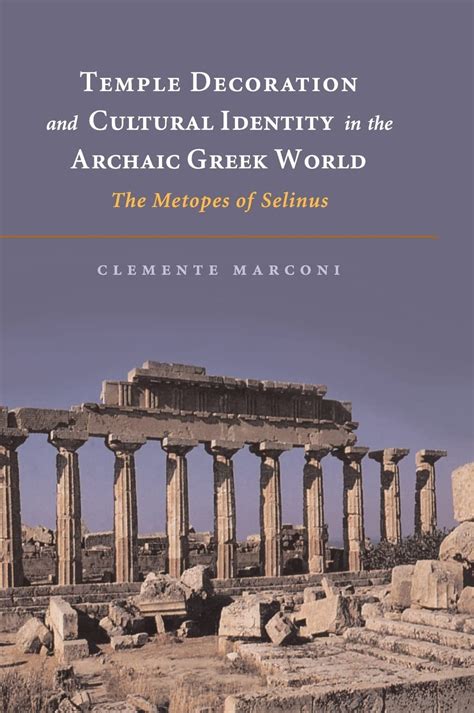 Temple decoration and cultural identity in the archaic greek world the metopes of selinus. - Operator manual tw 15 ford tractor.