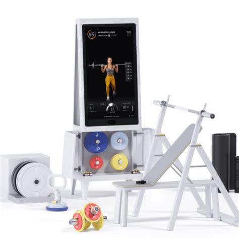Tempo.fit. Tempo. The $395 system is roughly the size of a side table or minifridge, if you will. It serves as storage for 50 pounds of weight plates and dumbbells — no barbells here, for what should be ... 