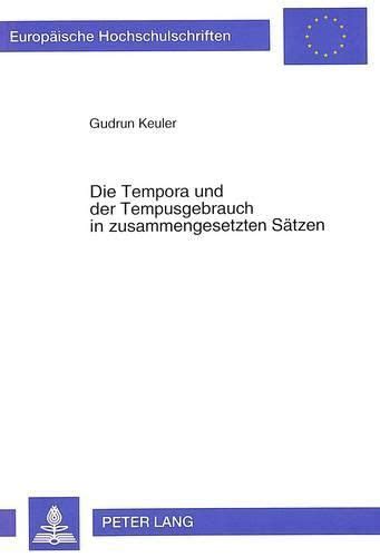Tempora und der tempusgebrauch in zusammengesetzten sätzen. - Lösung handbuch berkeley physik elektrizität und magnetismus.