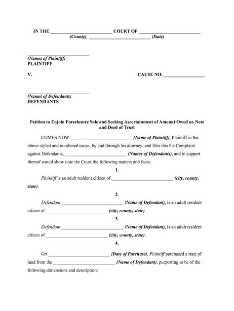 Temporary Restraining Order Form Fill Out and Sign Printable PDF