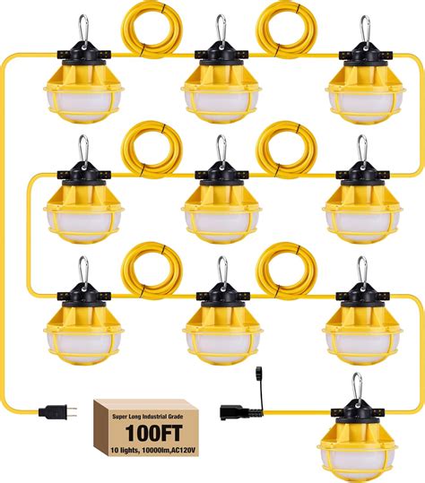 Temporary Work Lights and LED Construction Lights in