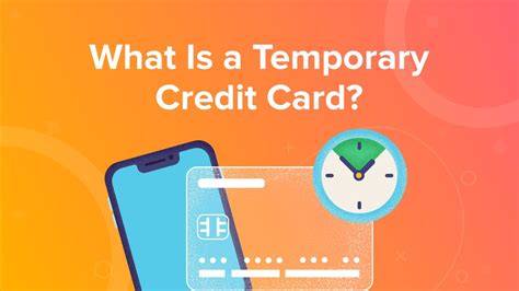 Temporary credit card. When people go shopping for a new credit card, they want to make a decision based on what their particular needs are. While running up credit card debt you can’t immediately pay of... 