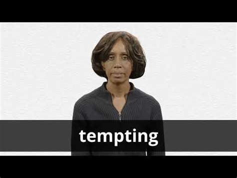 Tempting definition and meaning Collins English …