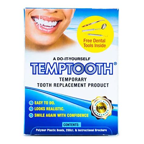 Tooth Repair Kit，Temporary Natural Shade Fake Teeth for Filling The Gap, Moldable Fake Teeth and Thermal Beads Replacement Kit Replace The Missing or Broken Tooth-6PCS（D-16) 6. $1398 ($13.98/Count) Typical: $17.97. Save 5% with coupon. FREE delivery Sat, Sep 23 on $25 of items shipped by Amazon. . 