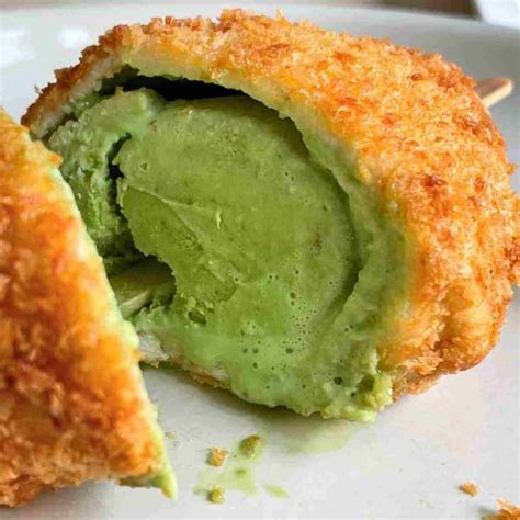 Tempura Ice Cream With Matcha Green Tea Filling - Honest …