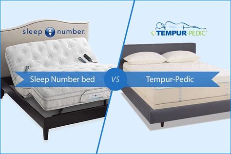 Tempurpedic vs sleep number. 