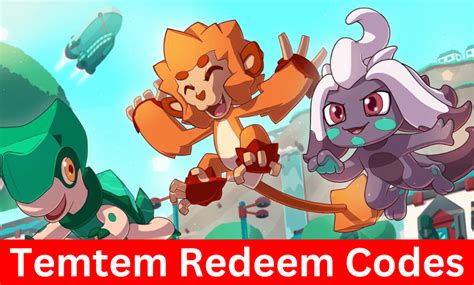 Temtem redeem codes. Check out this list of Temtem codes you can redeem for free rewards like Feathers, Flag, and Seal. Also, learn how to redeem them for gifts. Redeem Temtem … 