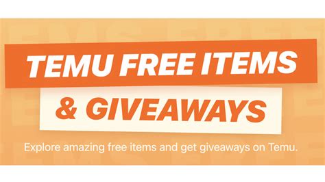 Temu coupon free items. .