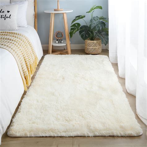 1pc, Soft Area Rugs For Bedroom Fluffy, Non-slip Fuzzy Shag Plush Soft Shaggy Bedside Rug, Tie-Dyed Living Room Carpet For Girls Kids Baby Teen Dorm Home Decor, Bedroom Living Room Nursery Room Rug 31.5*62.99inch. 
