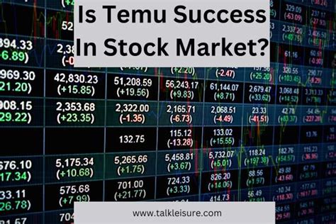 Temu stock prices. Things To Know About Temu stock prices. 
