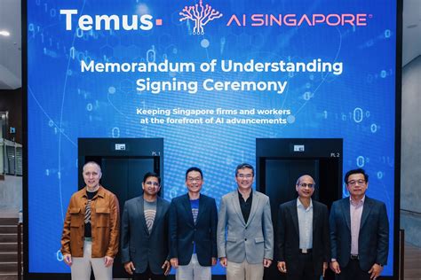 Temus and AI Singapore sign MOU to accelerate AI innovation …