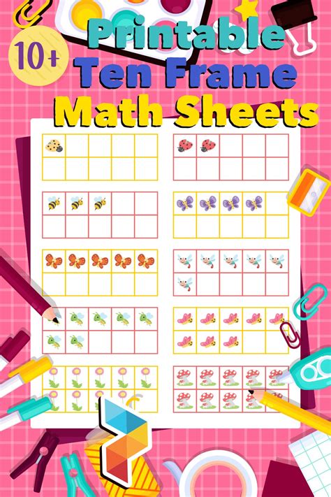 Ten Frame Math Sheets 10 Free PDF Printables Printablee