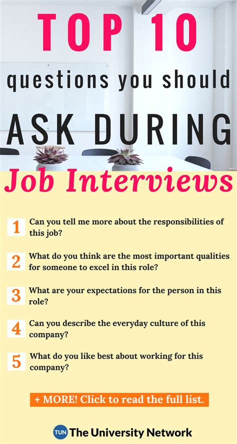 Ten questions you are sure to be asked in every job …